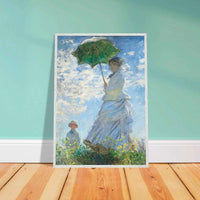 CWoman with a Parasol - Stylish Outdoor Sun Protection for Elegant Days - Vibrantwalls