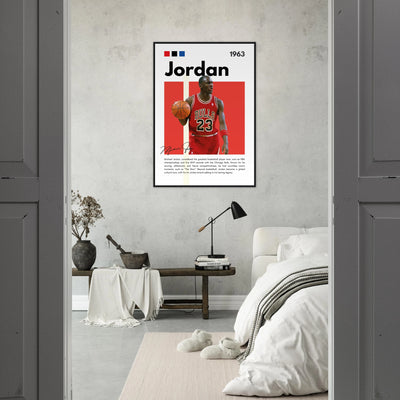 Michael Jordan Air Jordan Bulls Retro Print Vibrantwalls