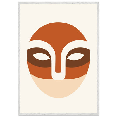 Abstract Desert Landscape Face - Vibrantwalls