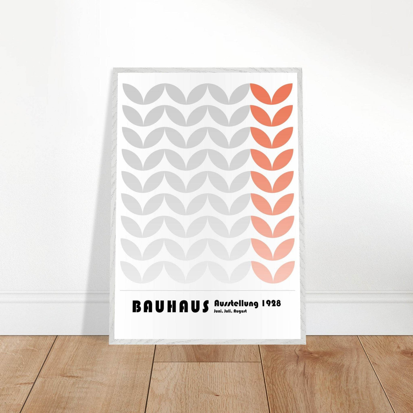 Bauhaus-Style Organic Leaves - Vibrantwalls
