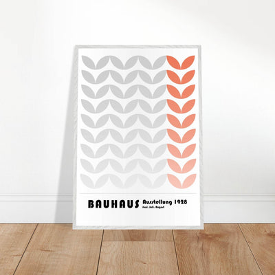 Bauhaus-Style Organic Leaves - Vibrantwalls