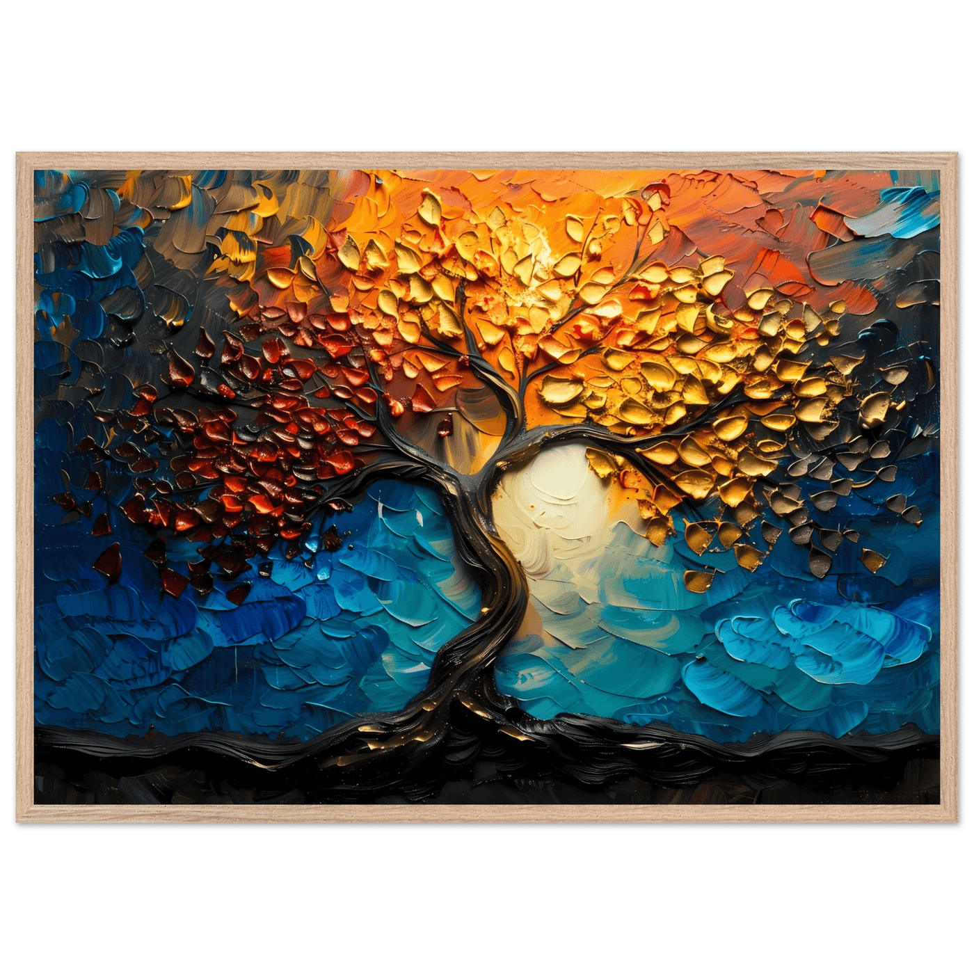 The Tree of Life Premium Wooden - Vibrantwalls
