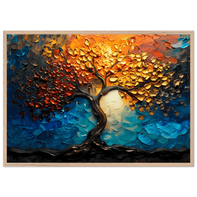 The Tree of Life Premium Wooden - Vibrantwalls