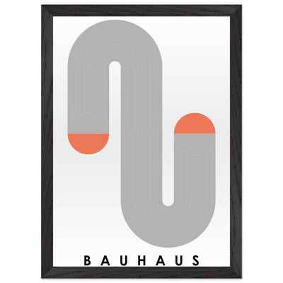 Bauhaus-Style The Blue Tunnel - Vibrantwalls