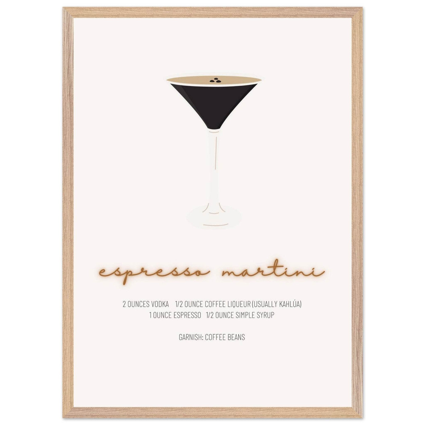 Espresso Martini Cocktail Recipe - Vibrantwalls