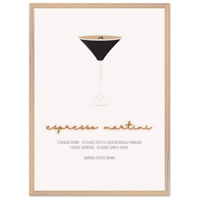 Espresso Martini Cocktail Recipe - Vibrantwalls