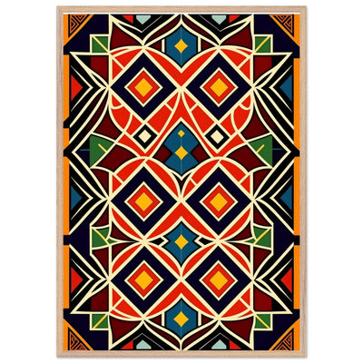 Abstract Geometric Wall Decor - Unique Boho Art for Contemporary Spaces - Vibrantwalls
