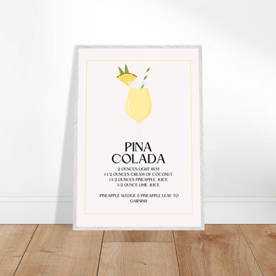 Pina Colada Cocktail Recipe - Vibrantwalls