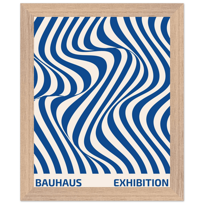 Bauhaus Ausstellung 1923 Op Art Wavy - Vibrantwalls