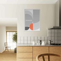 Bauhaus-Style The Blue Tunnel - Vibrantwalls