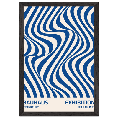 Bauhaus Ausstellung 1923 Op Art Wavy - Vibrantwalls