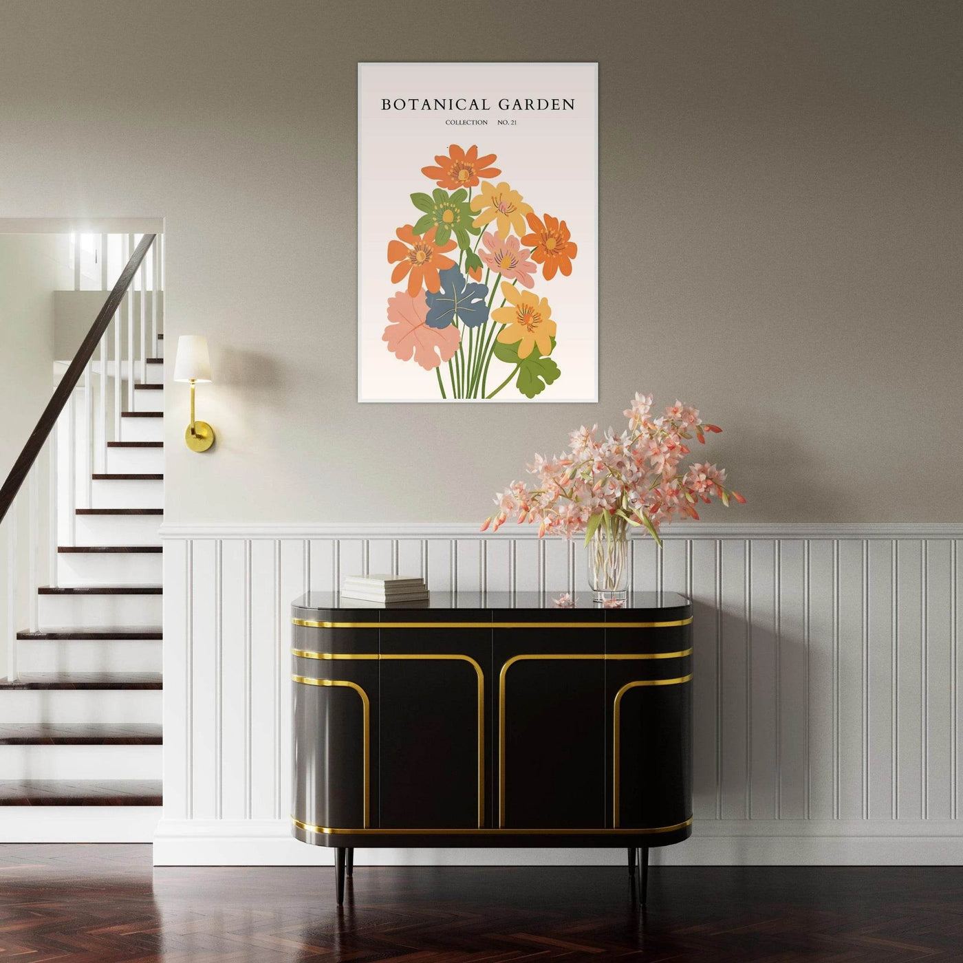 Botanical Garden Collection No. 21 Framed Poster – Vibrant Floral Art Print | Ready-to-Hang in Your Choice of Frame - Vibrantwalls