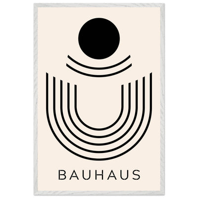 Bauhaus Black & Beige Abstract - Vibrantwalls
