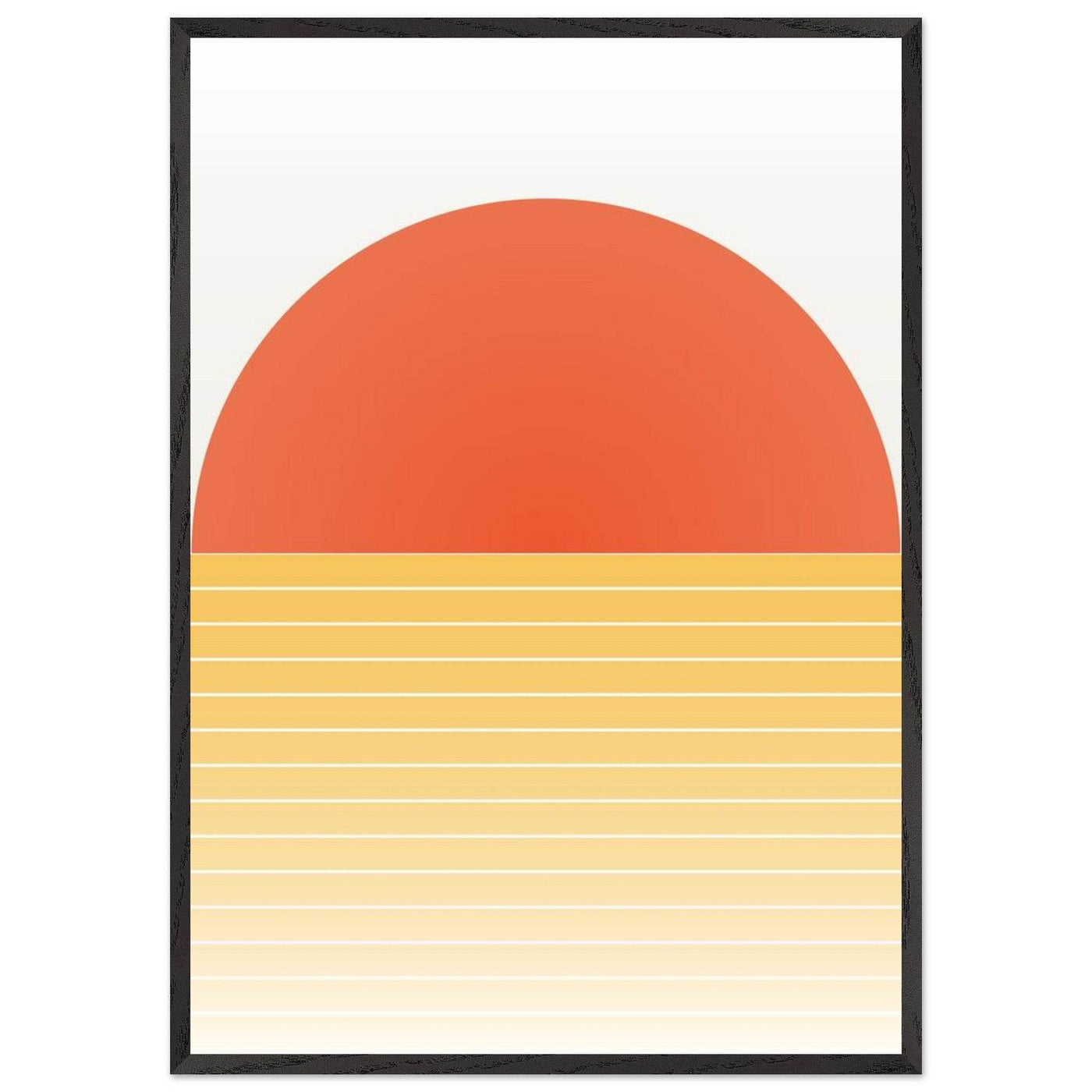 Bauhaus Sunset 1923 - Vibrantwalls