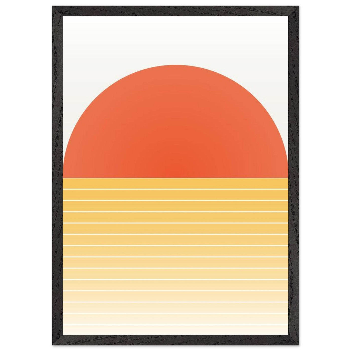 Bauhaus Sunset 1923 - Vibrantwalls