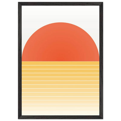 Bauhaus Sunset 1923 - Vibrantwalls