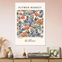 Bilbao Flower Market Wall Art - Vibrantwalls