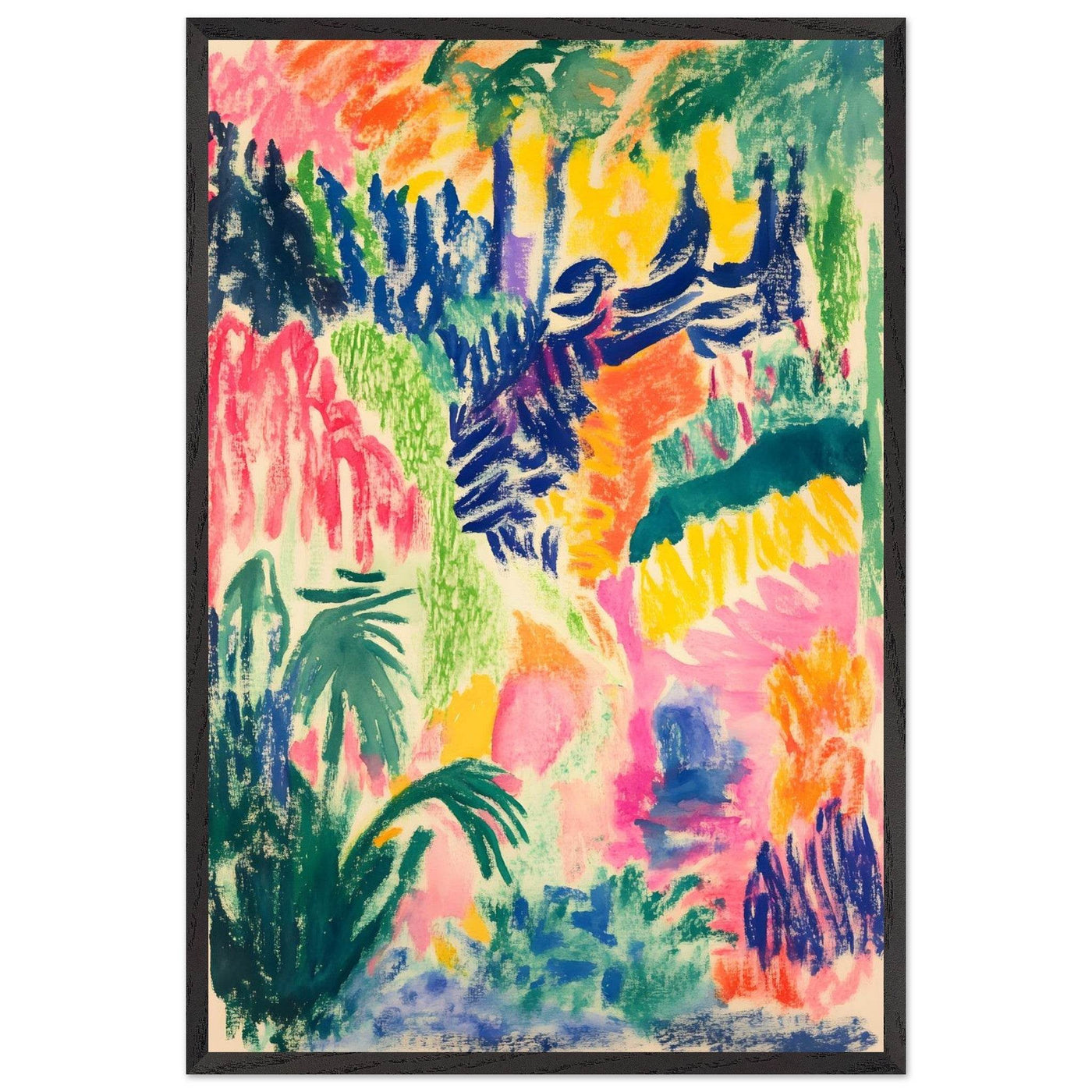Vibrant Abstract Henri Matisse - Vibrantwalls