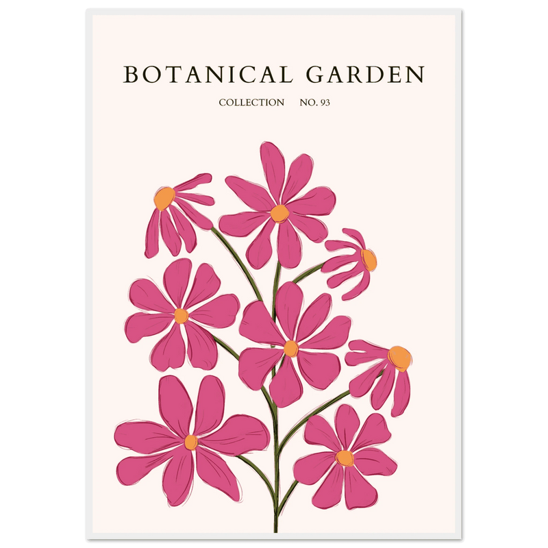 Vibrant Botanical Garden Wall Art - Vibrantwalls