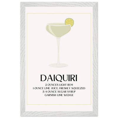 Classic Daiquiri Cocktail Recipe - Vibrantwalls