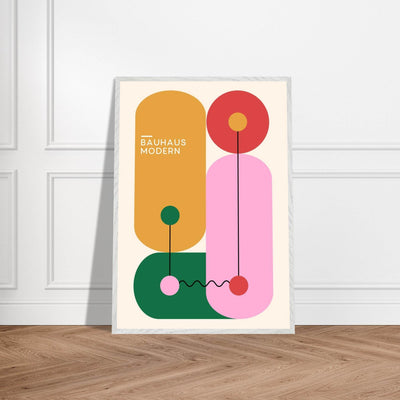 Bauhaus Colorful Geometric Art for Modern Home Decor - Vibrantwalls