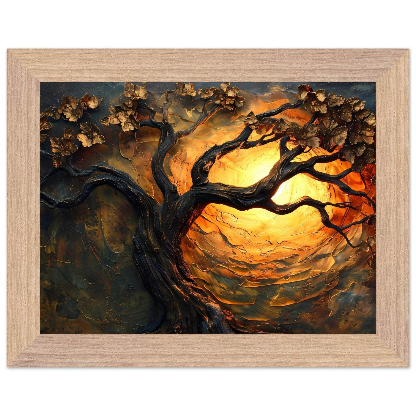 Golden Tree of Life - Vibrantwalls