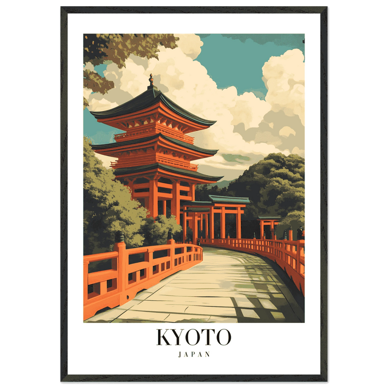 Kyoto Japan Wall Art - Vibrantwalls