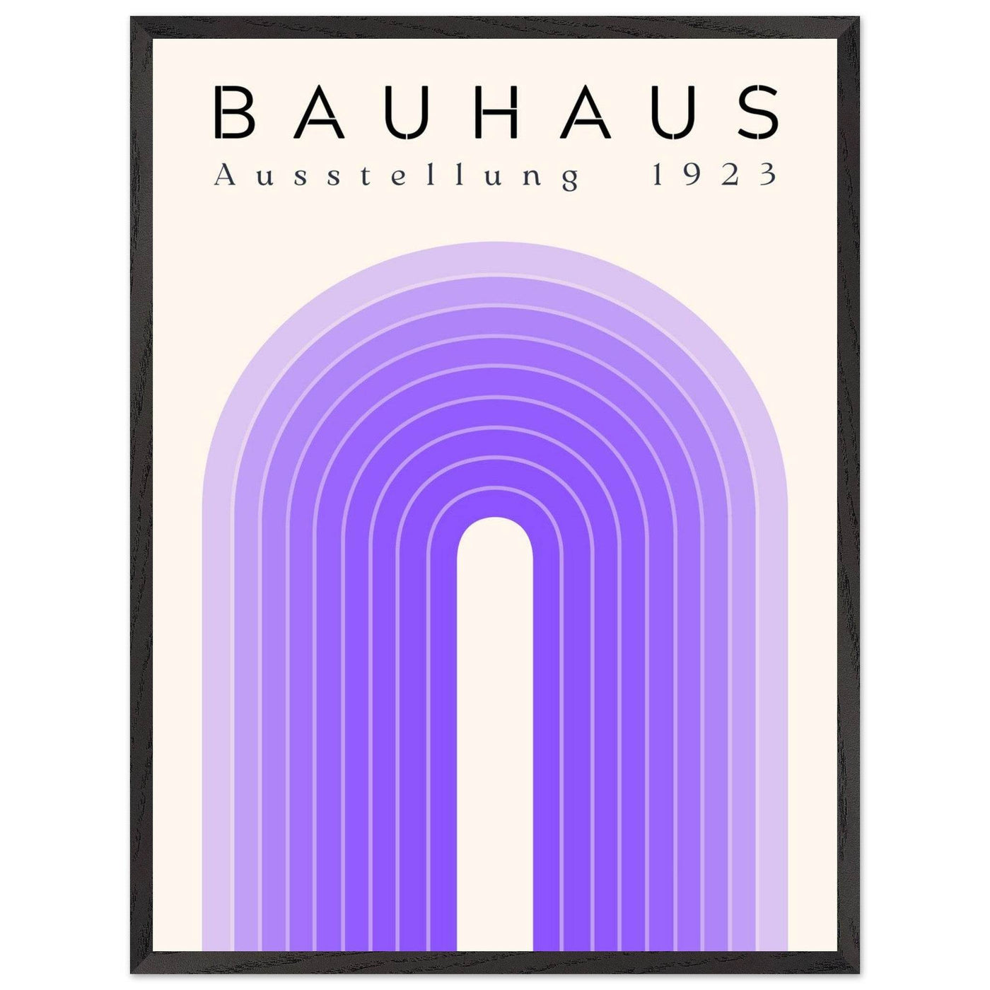 Bauhaus Ausstellung 1923 Violet - Vibrantwalls