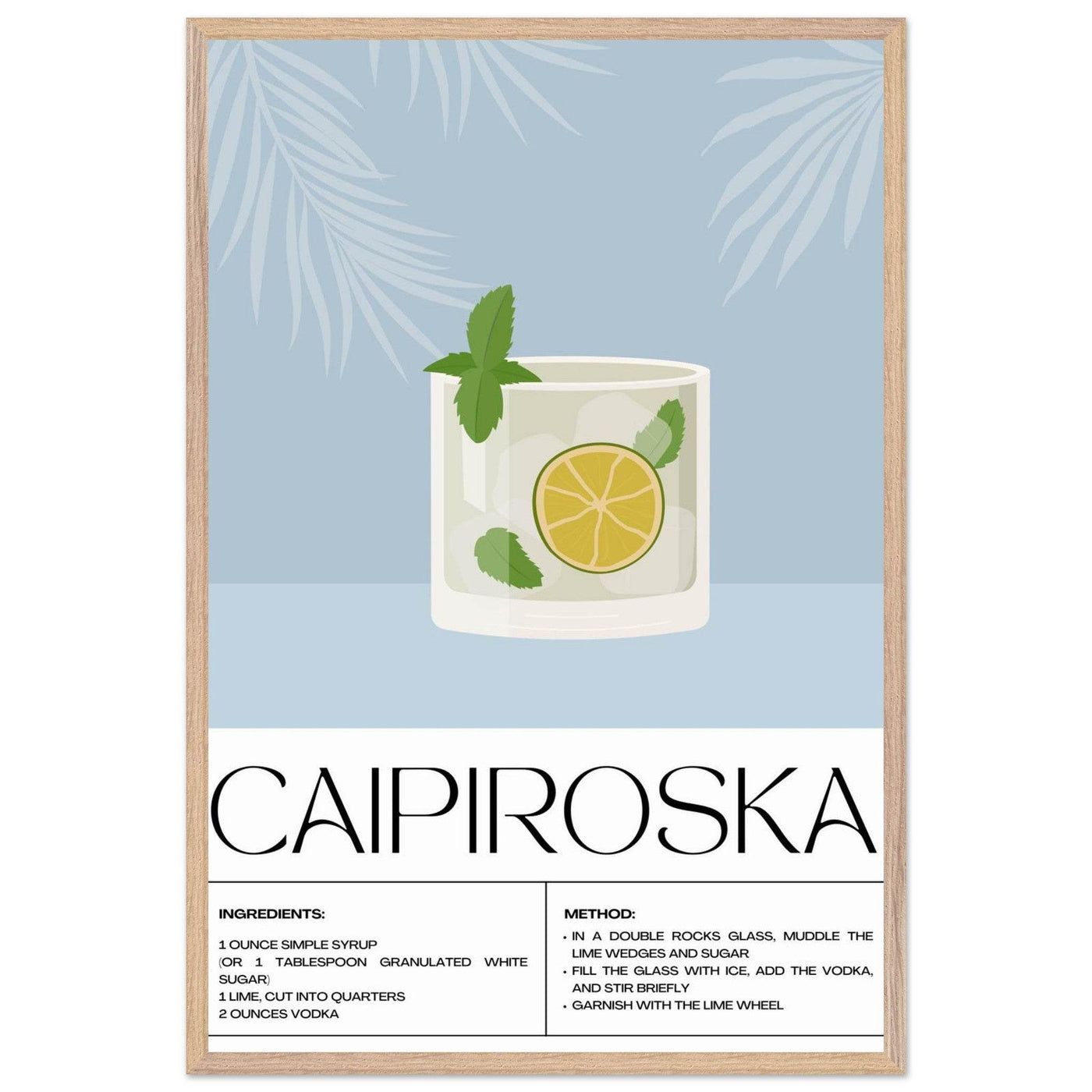 Caipiroska Cocktail Recipe - Vibrantwalls
