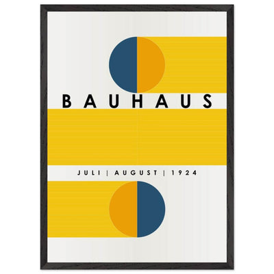 Bauhaus Blue Tunnel Geometric - Vibrantwalls