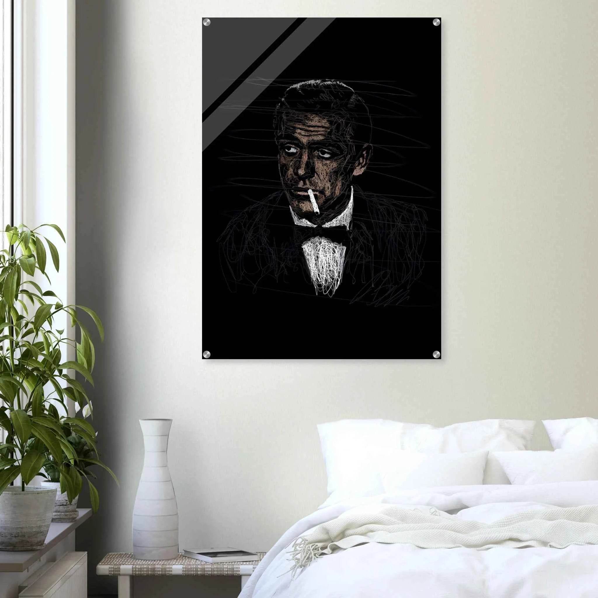 Dean Martin Acrylic Print - Iconic Artwork for Music Lovers - Vibrantwalls