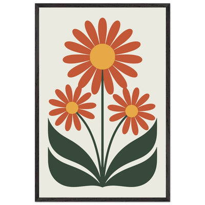 Abstract Floral Delight - Vibrantwalls