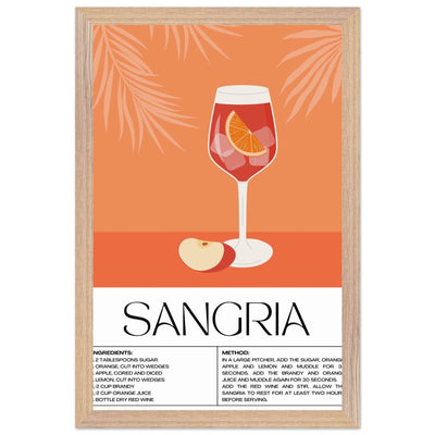 Sangria Cocktail Recipe - Vibrantwalls