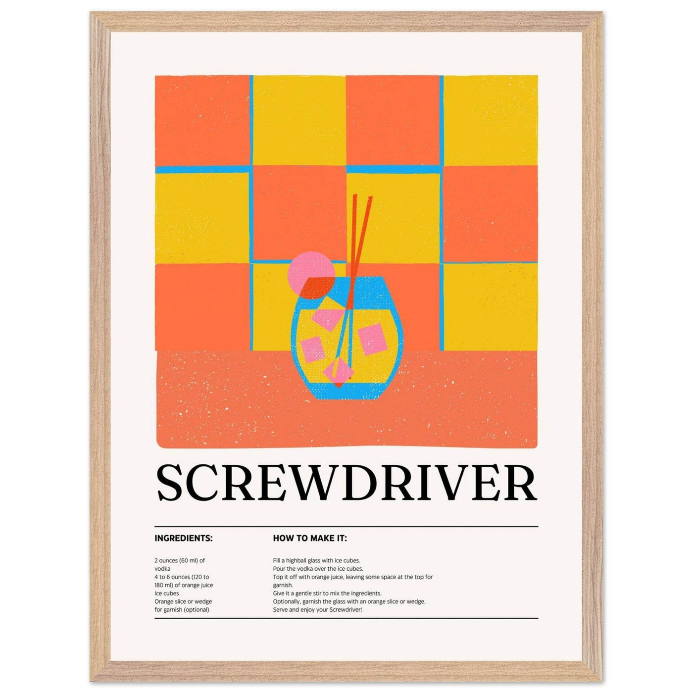 Screwdriver Cocktail Recipe - Vibrantwalls