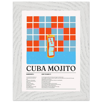 Cuba Mojito Cocktail Recipe - Vibrantwalls