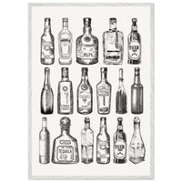 Gin Tonic Recipe Classic Bar Wall Art - Vibrantwalls