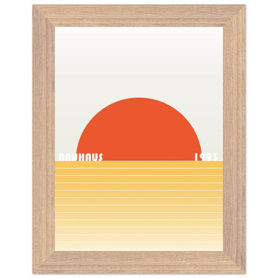 Bauhaus Sunset Abstraction - Vibrantwalls