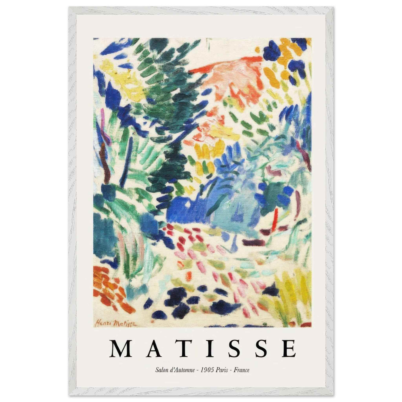 Matisse Collioure Landscape Painting - Vibrant Colors and Artistic Expression - Vibrantwalls