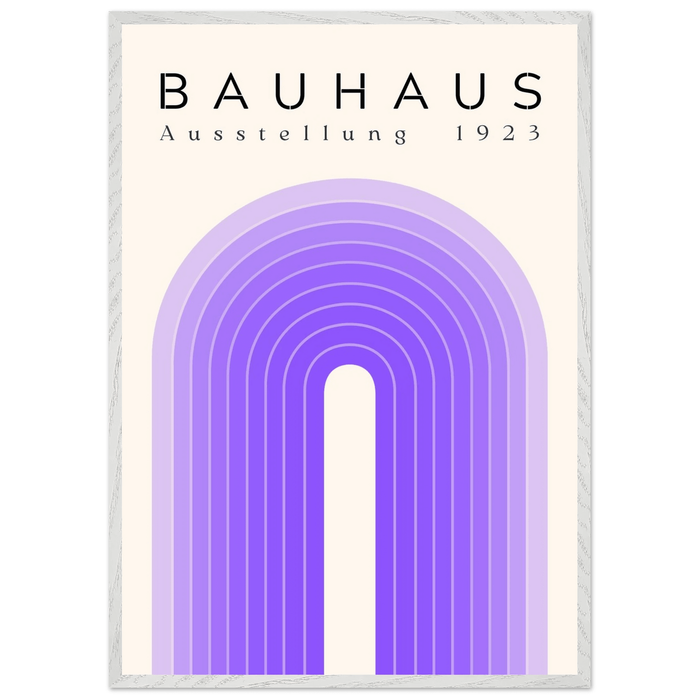 Bauhaus Ausstellung 1923 Violet - Vibrantwalls