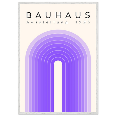 Bauhaus Ausstellung 1923 Violet - Vibrantwalls