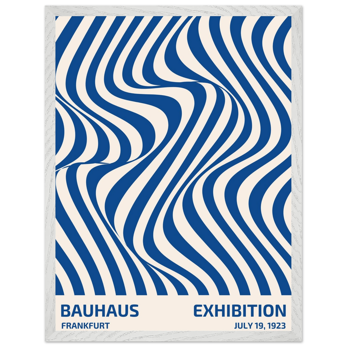 Bauhaus Ausstellung 1923 Op Art Wavy - Vibrantwalls