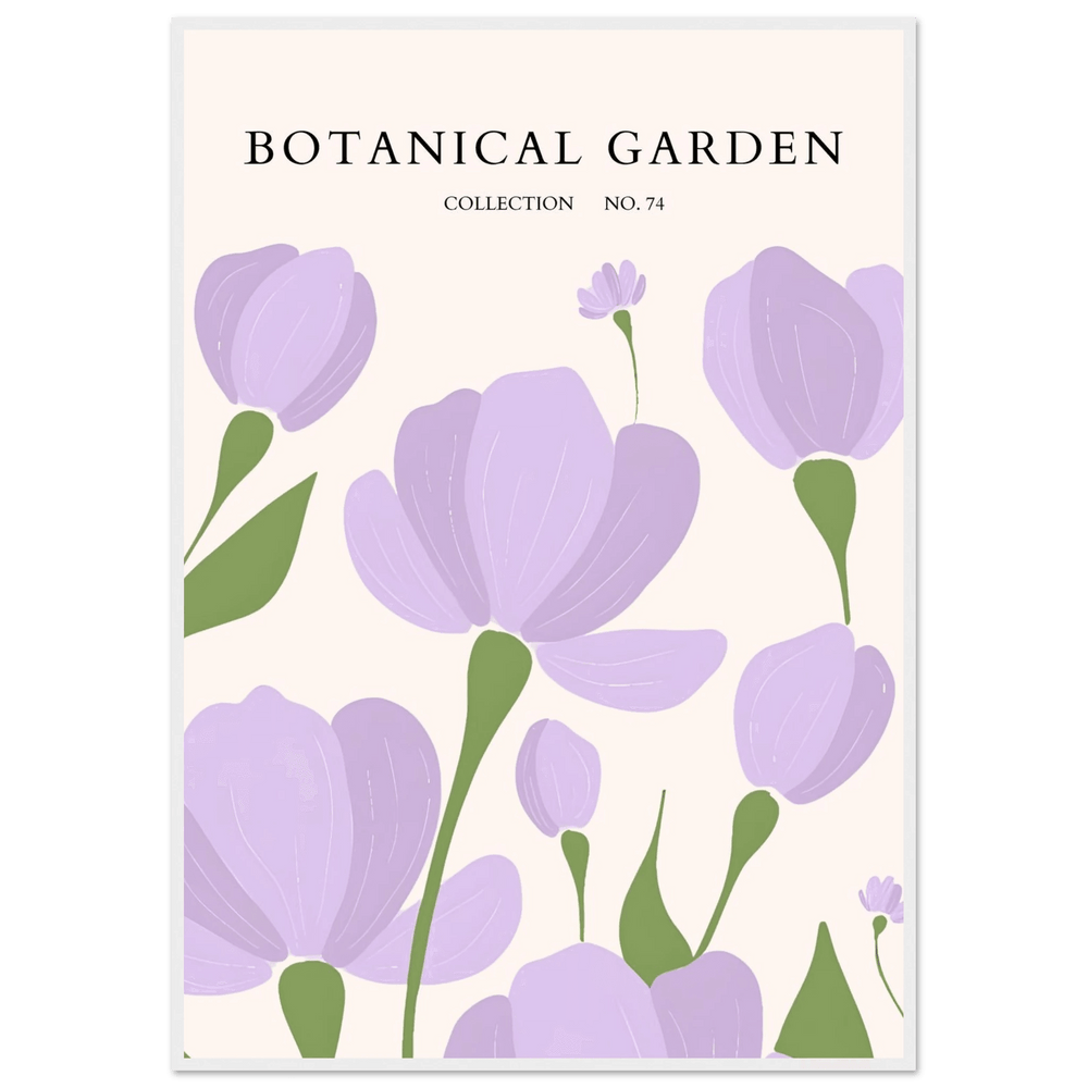 Elegant Lavender Bloom Wall Art - Vibrantwalls