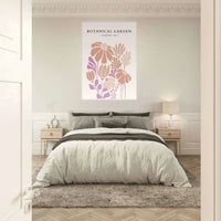 Soft Floral Abstract Wall Art - Vibrantwalls