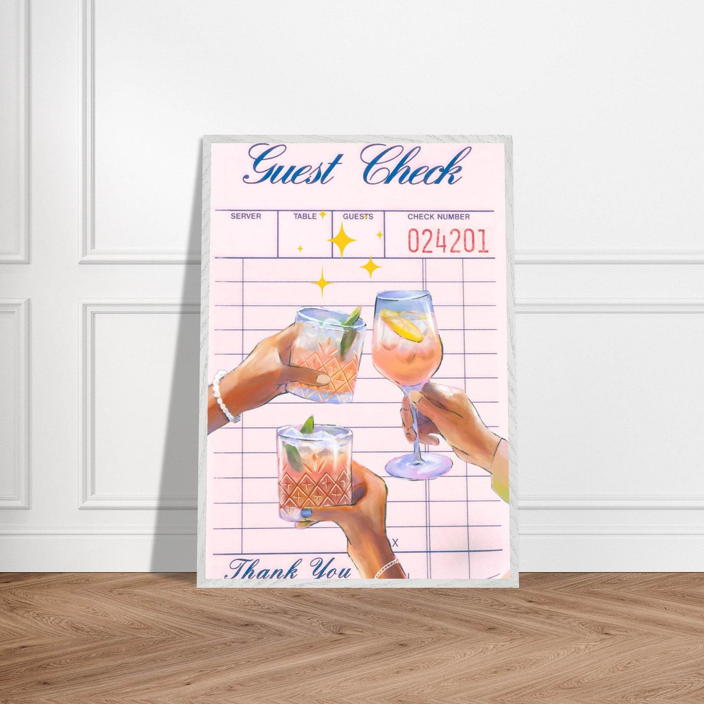 Retro Cocktail Recipe - Vibrantwalls