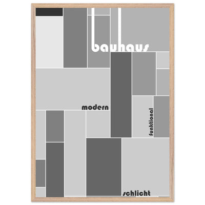 Bauhaus-Style Grid - Vibrantwalls