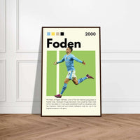 Phil Foden Wall Art - Vibrantwalls