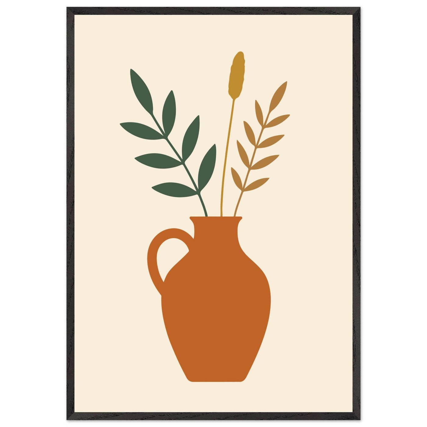 Abstract Desert Botanicals - Vibrantwalls
