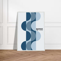 Bauhaus-Style The Blue Design - Vibrantwalls