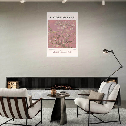 Pink Blossom Nature Framed Poster – Serene Floral Art Print | Ready-to-Hang in Multiple Sizes & Frame Finishes - Vibrantwalls