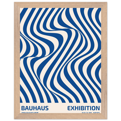 Bauhaus Ausstellung 1923 Op Art Wavy - Vibrantwalls